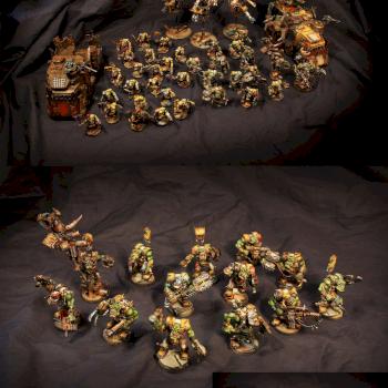 Da Bad Moonz Orc Army 40k (part 1) by Gruumsh