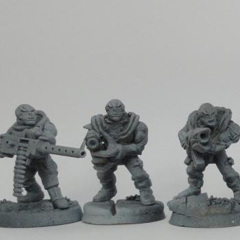 Necromunda Gang / Space Hulk Genestealer Cult by trenchfoot