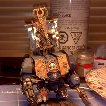 Ultramarines Venerable Dreadnought by DaemonFire90