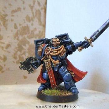 Ultramarine Captain 3rd Company by jonsgot
