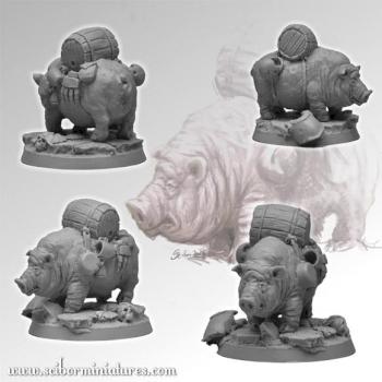 Pig Ambulance by Scibor