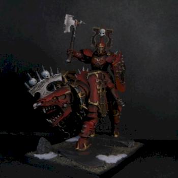 Warriors of Chaos Skullcrushers of Khorne by Ottoking
