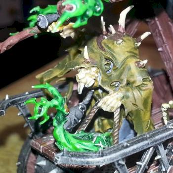 Plague Priest on Furnace by Hyngnorx