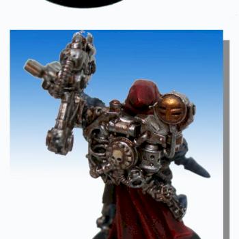 40k Imperial Guard Techpriest Engineseer by vindice