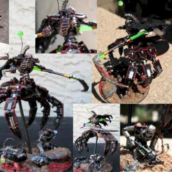Necron Lord of the GHOST WALKERS by GhostWalker