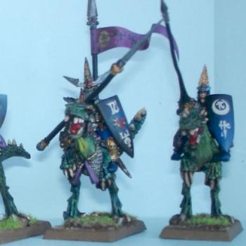 another batch of dark elf riders by squeaky
