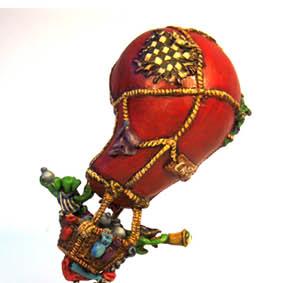 Captain Crabb`s Bomberballon by Sculpy