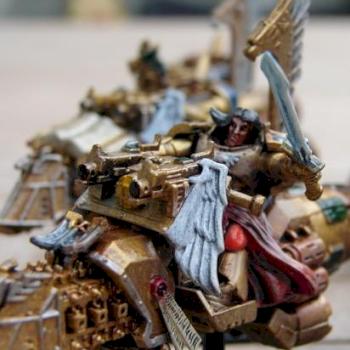 Legio Custodes Jetbike Squadron by GregorEisenhorn
