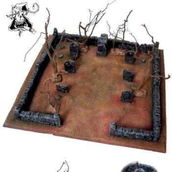 Fantasy Terrain Cementery Graveyard by TheMasterOfTerrains