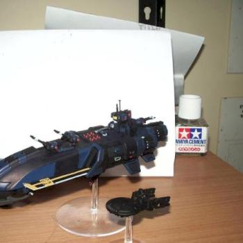 Tau battle ship BFG by bluedestiny