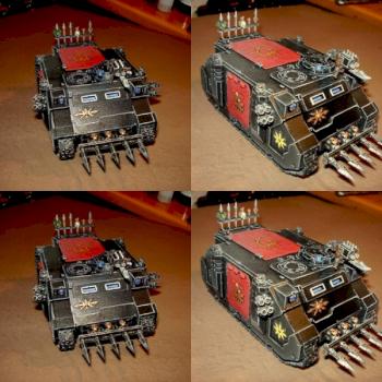 Black Legion Berseker Rhino by Sotirios