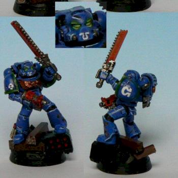 4th Company Ultramarine by Korkki