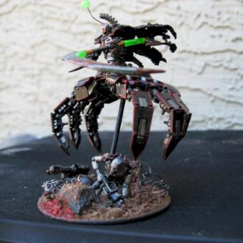 necron lord side view by GhostWalker