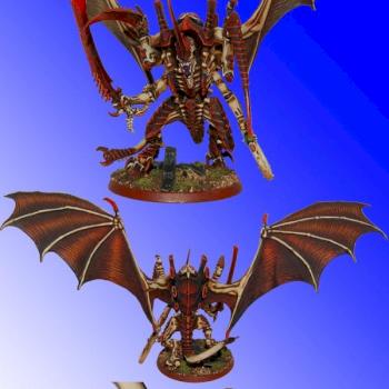 Tyranid Hive Tyrant by TotoroNeko