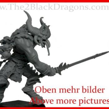 Khorne Herald Skulltaker conversion by Beowahr