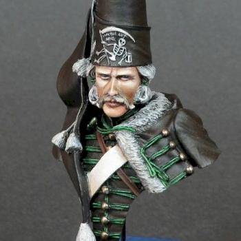Prussian Death Head Hussar bust by Tina366