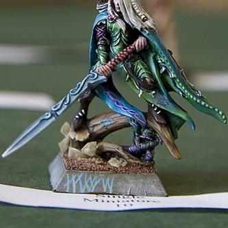 wood elf lord with great weapon by Lords of Glamorgarth