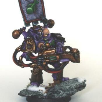 Slaanesh noise marine by Viezerik