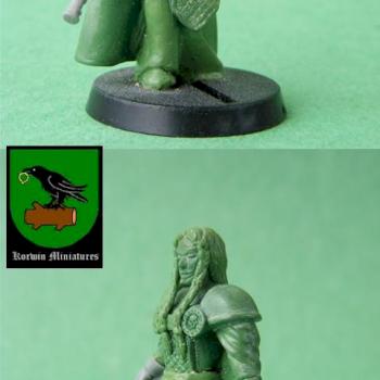 Female Inquisitor by Korwin Miniatures