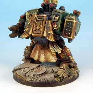 Warhammer 40K Dark Angels Dreadnought by rene