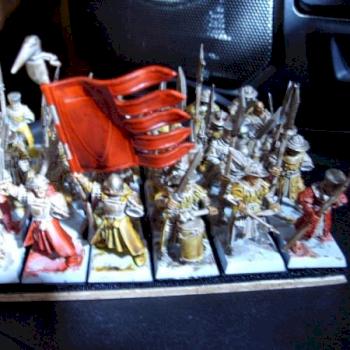 Bretonnia Men at arms by andka573