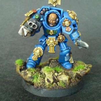 Space Marine Terminator Sergeant by Maximus psg