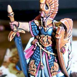 High Elf Phoenix Lord Front by Ganymede