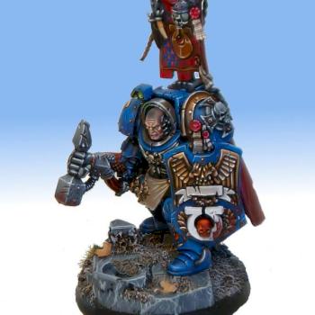 ultramarines terminator captain by miniatureheaven