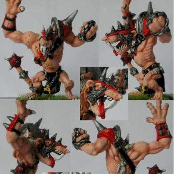 BloodBowl Rat Ogre by El Hombre