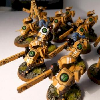 Fire Warrior Team by sidestreaker