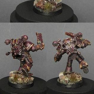 Chaos Space Marine Khorne Berzerk by jarhead