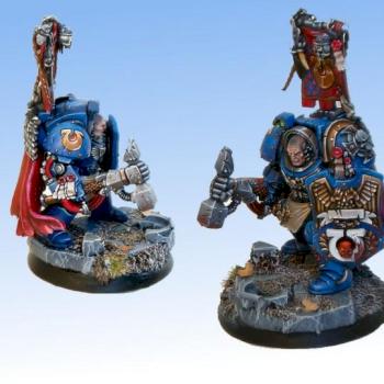 ultramarines terminator captain by miniatureheaven
