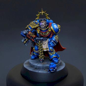 Ultra marines capitan by Flameon
