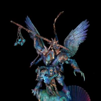 Tzeentch Demon Prince by duskfrost
