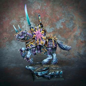 Chaos Slaanesh Knight by grimgor poland