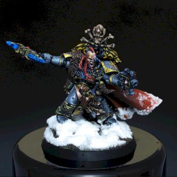 Space Wolves Krom Dragongaze by Flameon