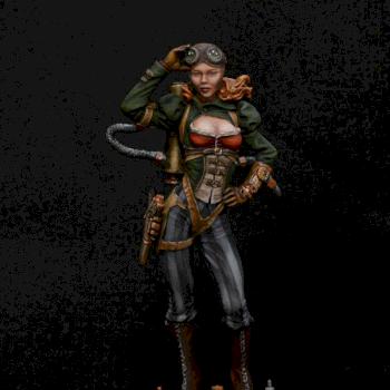 Captain Amelia Steampunk by Ragip Oy