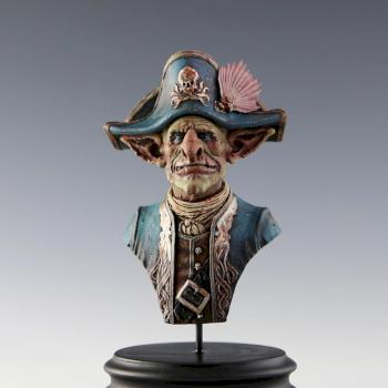 Capt barbosa bust from leben studios by BloodASmedium