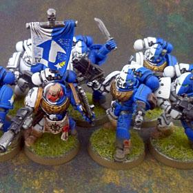 Space Marines Errant Tactical Squad by malinek28
