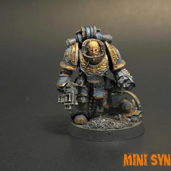 Space marine legion centurion by Leon0679