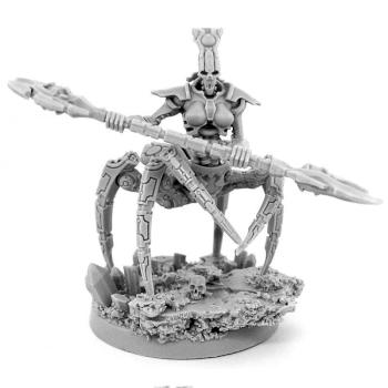 BLACK WIDOW NECRON DESTROYER by warex