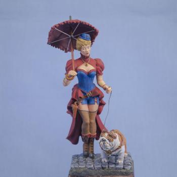 Lady with the Dog. by Bonebor