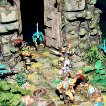 The new world: Imperium vs.Lizardmen Details 2 by N-Dee