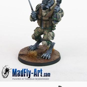 Devil Dog Teams, 2nd Assault Bat. Of The USAMC, Devil Dog by MadFlyArtStudio