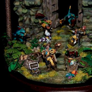 The new world: Imperium vs.Lizardmen Details 1 by N-Dee