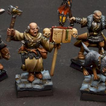 Mordheim Witch Hunters warband by stalkerminsky