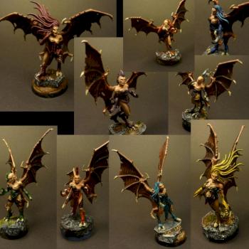 Harpies by Orjatar