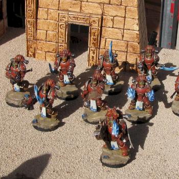 40k Pre-Heresy Thousand Sons Grey Knights Purifiers by deeptriton