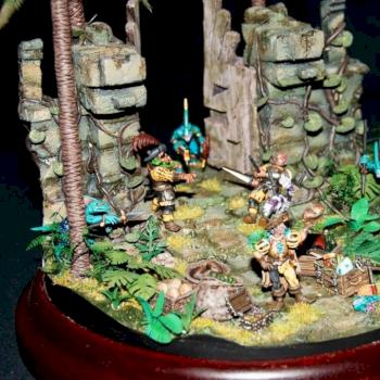 The new world: Imperium vs.Lizardmen Details 3 by N-Dee