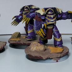 Emperor's Children Terminator Squad by zarius